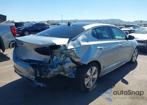 2015 Kia Optima Hybrid Ex из США, поврежденный, VIN KNAGN4AD1F5085142